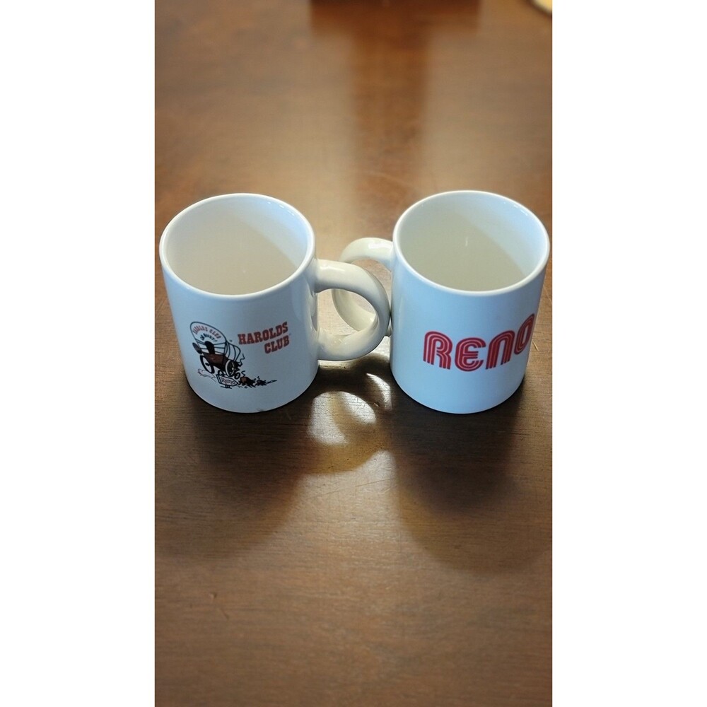 3 Coffee Cups Reno Harolds Club Pair & Canada Fable Cottage